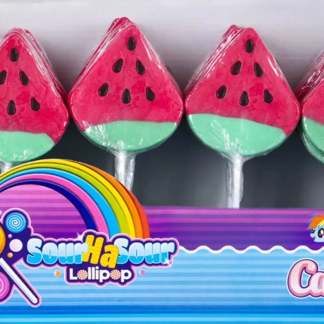 آبنبات چوبی طرح هندوانه