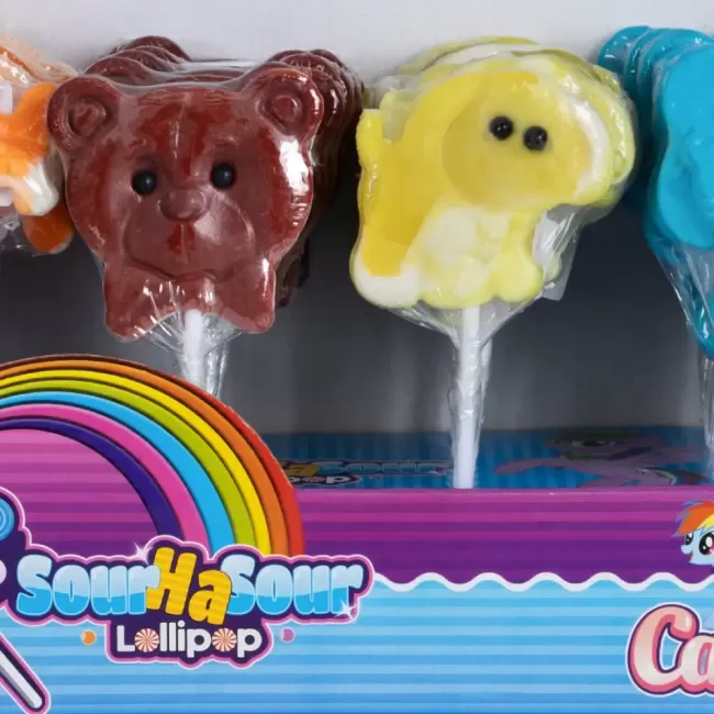 آبنبات چوبی طرح حیوانات